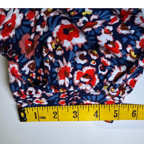 Boden - Multicolored Floral Dress - Puffy Sleeves - Picture 8 of 12